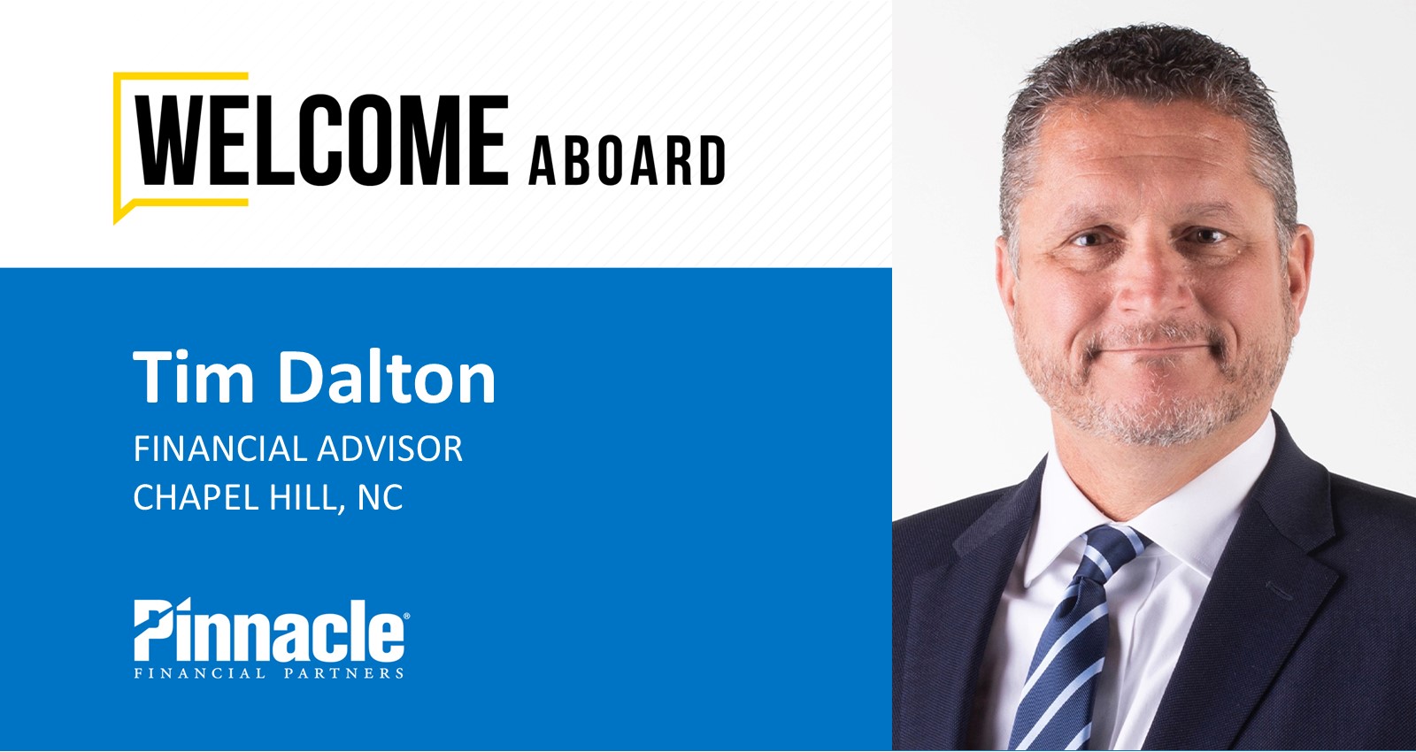 Timothy Dial Pinnacle Announces Addition of New Financial Advisor in Chapel Hill ...