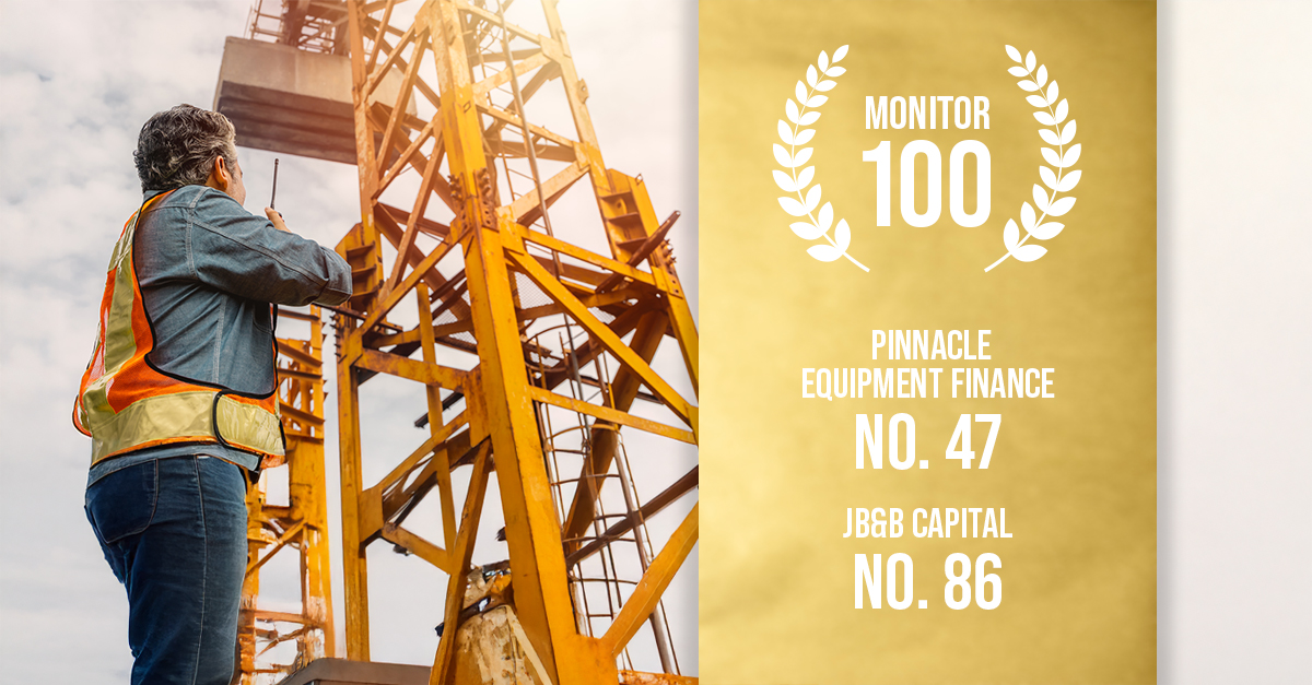 Monitor 100 - Pinnacle Equipment Finance No. 47; JB&B Capital No. 86